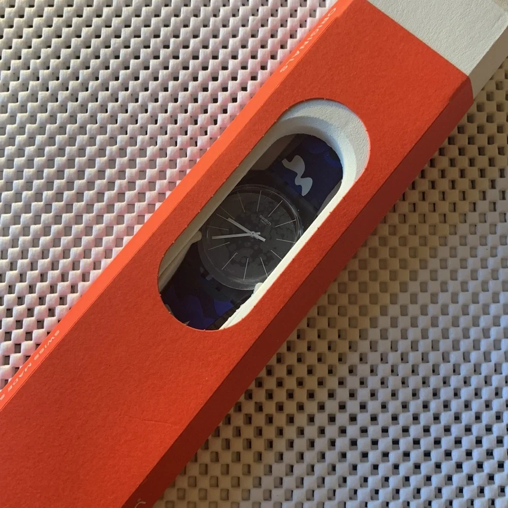 Swatch Watch - SUON140 - CAMOUCLOUDS